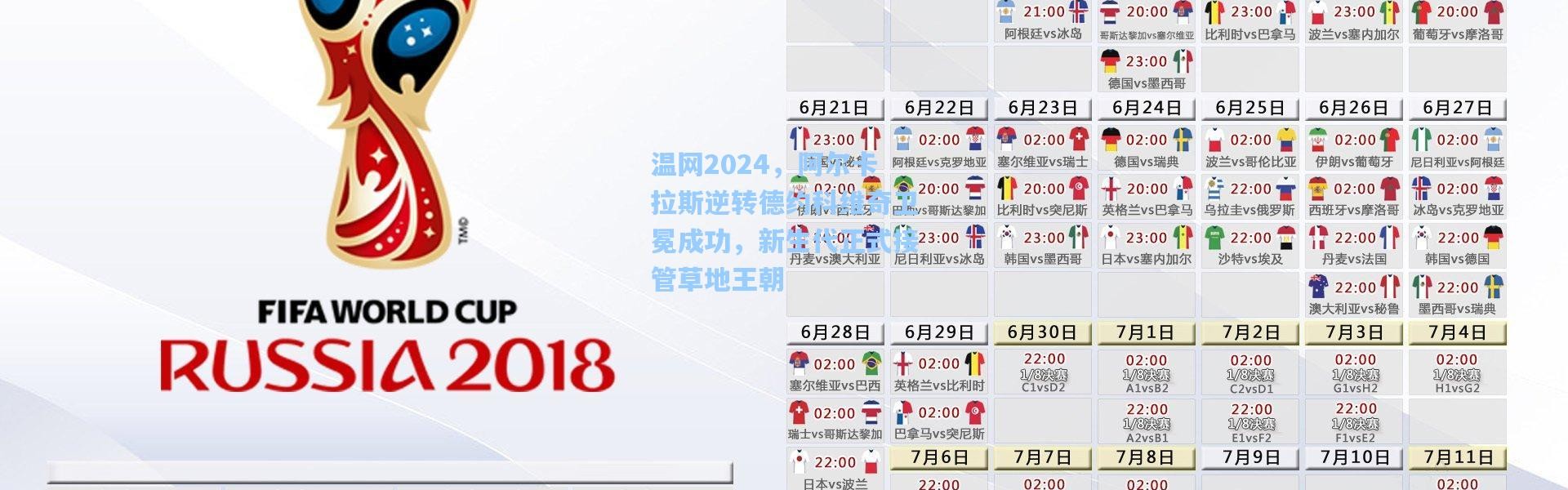 温网2024，阿尔卡拉斯逆转德约科维奇卫冕成功，新生代正式接管草地王朝